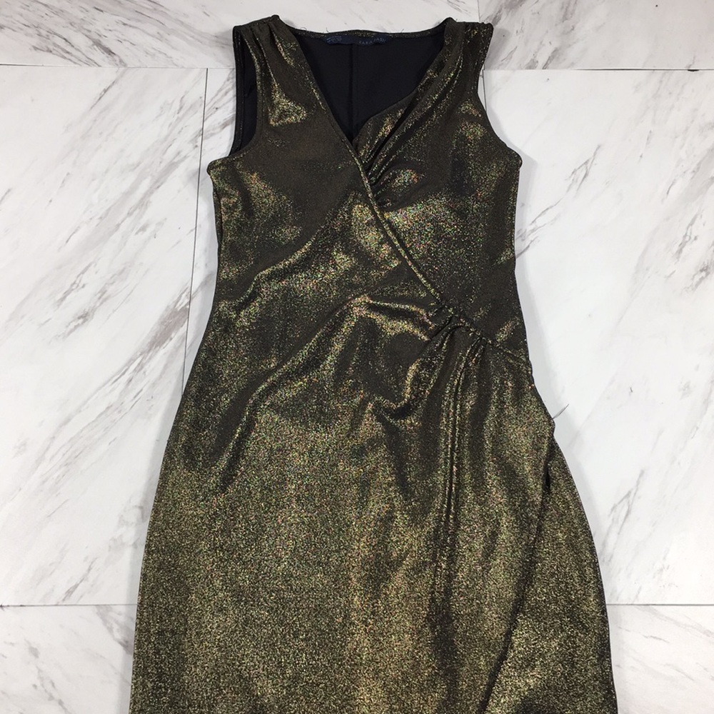 ⭐️ S ZARA BASICS FITTED COCKTAIL DRESS